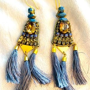 Stella & Dot Tassel Earrings